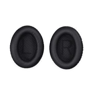 Púðar fyrir Bose QC35 heyrnartól - Svartir