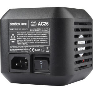 Godox AC26 straumbreytir fyrir AD600
