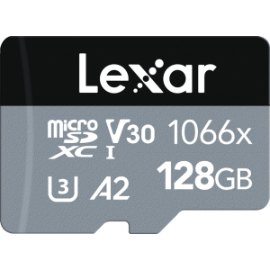 Lexar Pro 128GB microSD minniskort