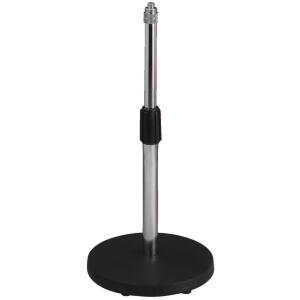 Hljóðnemastatíf lítið beint stækkanlegt