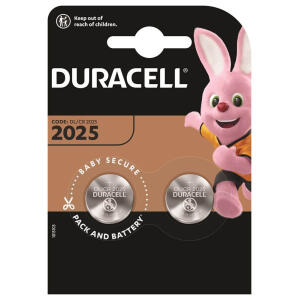 Duracell CR2025 - 2 stk