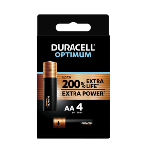 Duracell Optimum AA - 4 STK
