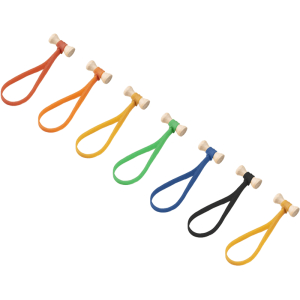 Kupo Elastic Cable tie 5" - 10pcs Mixed